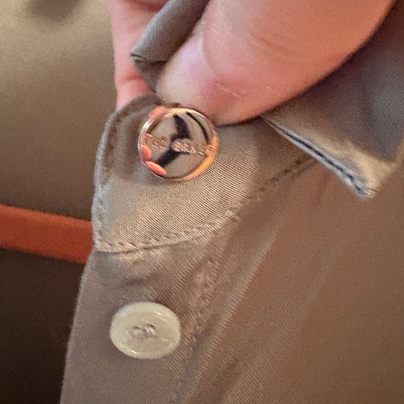 Ted Baker Light Olive Belted Dress with Pockets – New Without Tags - Picture 11 of 11